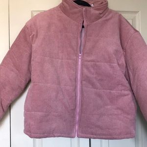 Corduroy Puffer Jacket